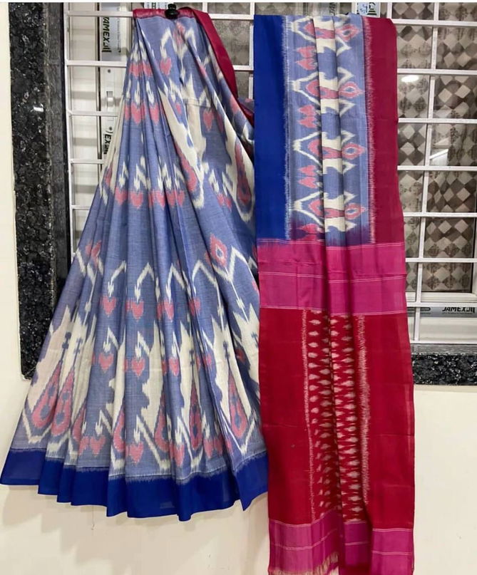 MG 263 Plain Linen Printed Daily Wear Sarees Catalog